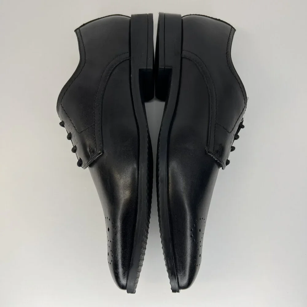 Steemo Lace Up Dress Shoes Mens Size 8.5 Lace-Up Low Heel Dress Oxford